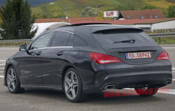 Mercedes-Benz CLA-Class Shooting Brake Spy Shots and Rendering